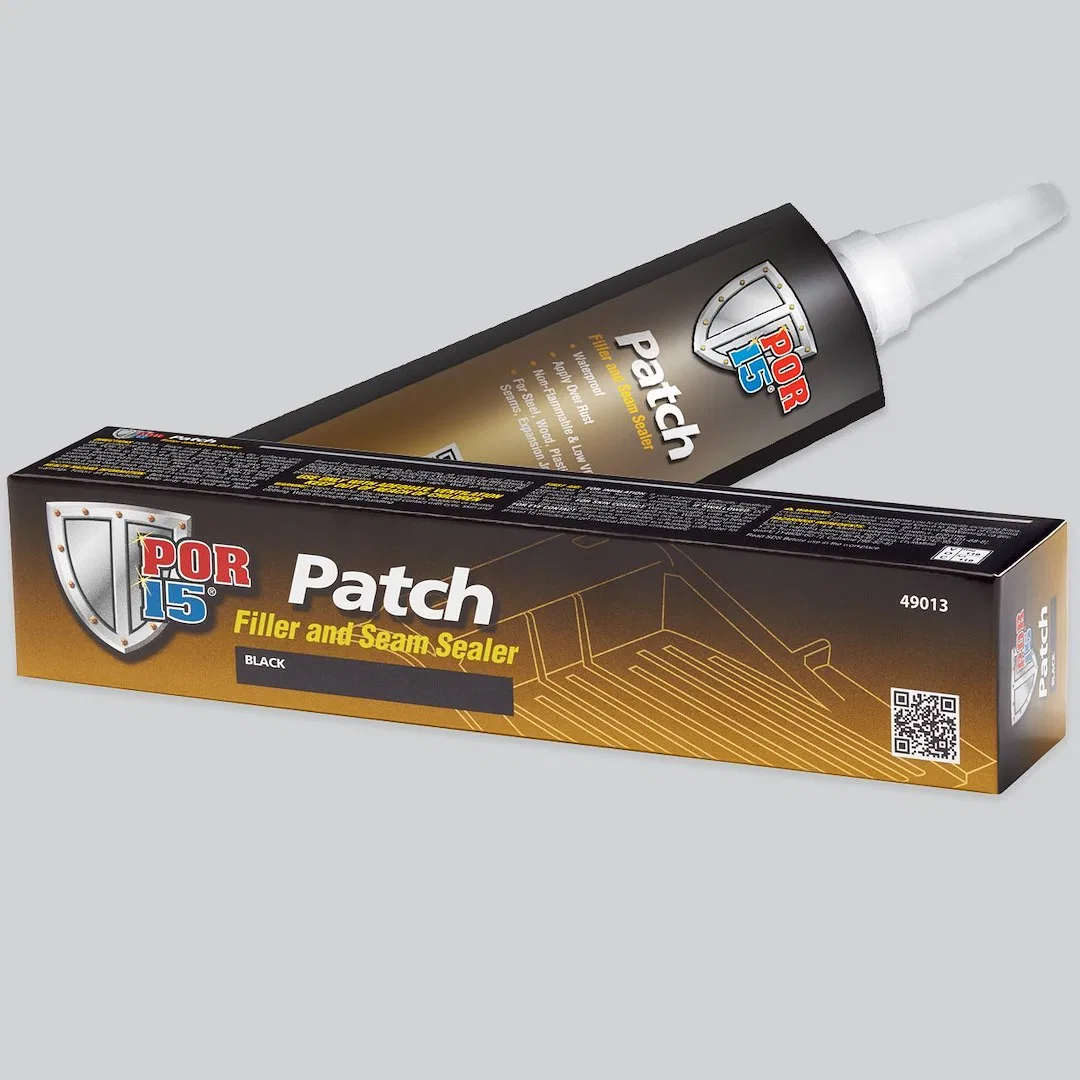 49013 – POR 15 Body Seam Sealer, Use To Patch Gaps And Permanently Seal Seams Black Paintable Within 1 To 2 Hours 10 ...